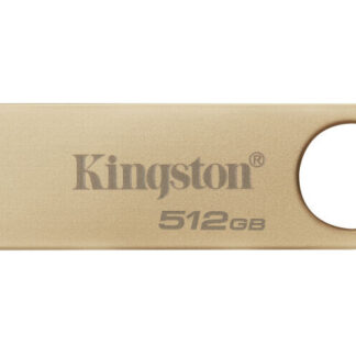 Kingston 512GB DataTraveler SE9 G3 Memory Pen, USB 3.2 Gen1 Type-A, Metal Gold Casing