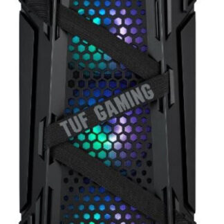 Asus TUF Gaming GT301 Compact Gaming Case w/ Window, ATX, Tempered Glass, 3 x 12cm RGB Fans, RGB Controller, Headphone Hook
