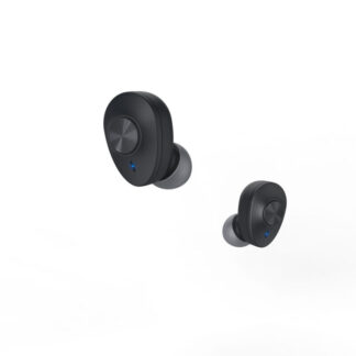 Hama (Freedom Buddy) Bluetooth Earbuds with Mic, Bass Boost, True Wireless, Touch Control, Voice Control, Charging Case, Black
