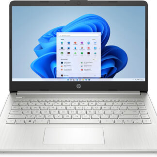 HP 14s-dq5013na Laptop, 14 Inch Full HD 1080p Screen, Intel Core i3-1215U 12th Gen, 4GB RAM, 128GB SSD, Windows 11 Home S