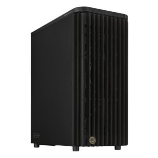 Asus ProArt PA401 Wood Gaming Case, ATX, Front Grill, 2x 16cm Fans, PWM Fan Hub, USB-C 20Gps, Black