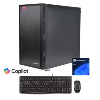 LOGIX 14th Gen Intel Core i5 4.70GHz 16GB RAM, 500GB SSD Business/Education Desktop PC with Windows 11 PRO & Keyboard & Mouse
