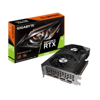 Gigabyte NVIDIA GeForce RTX 3060 WINDFORCE OC 12GB GDDR6 (rev. 2.0) Graphics Card, 3584 CUDA Cores, 1792 MHz Core Clock, Dual Fan, 2x DisplayPorts / 2x HDMI Ports