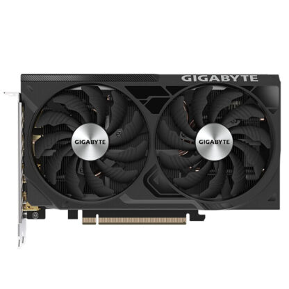 Gigabyte NVIDIA GeForce RTX 4060 Ti WINDFORCE OC 8G Graphics Card, 8GB GDDR6, 4352 CUDA Cores, 2550 MHz Core Clock, Dual Fan, 2x DisplayPorts / 2x HDMI Ports