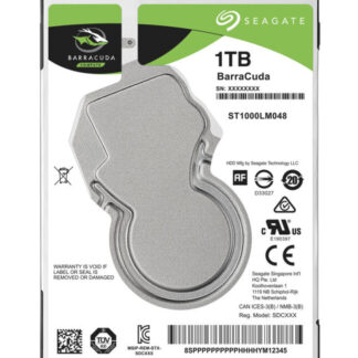 Seagate BarraCuda ST1000LM048 1TB 2.5" 5400RPM 7mm 128MB Cache SATA III Internal Hard Drive