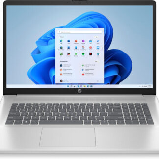 HP 17-cp2005na Laptop, 17.3 Inch Full HD Screen, AMD Ryzen 3-7320U Processor, 8GB RAM, 512GB SSD, Radeon Graphics, Windows 11 Home