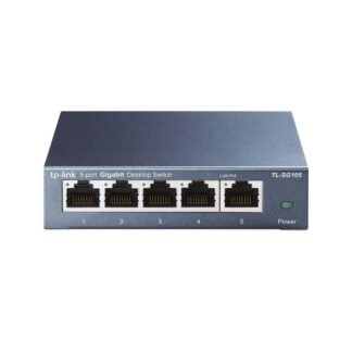 TP-Link TL-SG105 5-Port 10/100/1000Mbps Metal Gigabit Desktop Switch