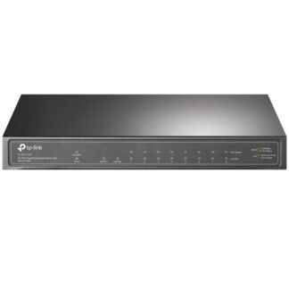 TP-Link TL-SG1210P 10-Port Metal Gigabit Desktop Switch with 8-Port PoE+ (63W)