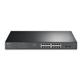 TP-Link TL-SG1218MPE 18-Port Metal Gigabit Easy Smart PoE Switch with 16-Port PoE+ (250W)