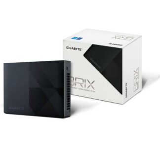 Gigabyte BRIX (GB-BNI3-N305) Barebone Kit, Intel i3 N305 3.0GHz 8 Core CPU, 1 x DDR4 3200 SO-DIMM Slot, 2 x M.2 2280 Slots, Wi-Fi 6 & Bluetooth 5.2