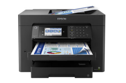 Epson WorkForce C11CH67401 WF-7840DTWF Inkjet Printer,  A3, Colour, Wireless, All-in-One, inc Fax, Network, 10.9cm Colour Touch Screen
