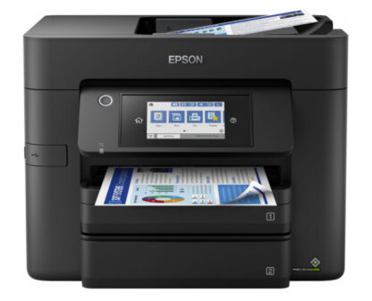 Epson WorkForce Pro WF-4830DTWF C11CJ05401 Inkjet Printer, A4, Wireless, Touchcreen, All-in-One inc Fax, Ethernet, Double Sided Print