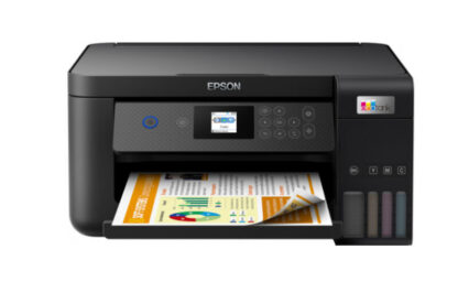 Epson EcoTank C11CJ63403 ET-2851 Inkjet Printer, Colour, Wireless, All-in-One, A4, 3.7cm LCD Screen