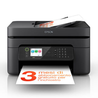 Epson WorkForce WF-2950DWF C11CK62401 InkJet Printer, Multifunction, A4, WiFi/USB, Fax, Duplex, LCD Touchscreen