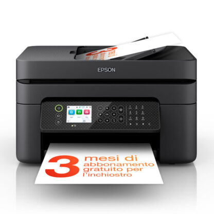 Epson WorkForce WF-2950DWF C11CK62401 InkJet Printer, Multifunction, A4, WiFi/USB, Fax, Duplex, LCD Touchscreen