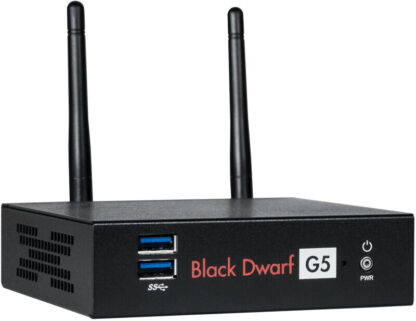 LOGIX Micro Tower - Designed for CCTV Use - Intel i5 Processor, 16GB Kingston Memory, 500GB Kingston SSD, Output to 4 Monitors, with Windows 11 Pro