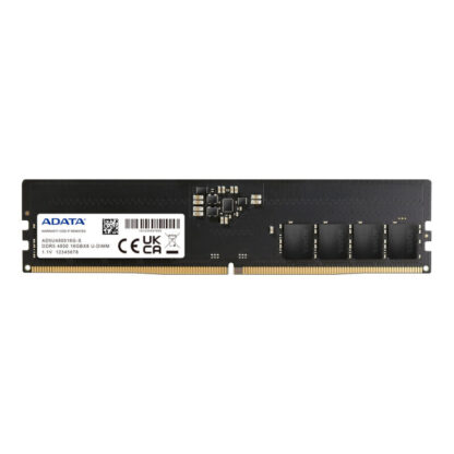 Adata AD5U480016G-S 16GB U-DIMM System Memory DDR5, 4800MHz, 1 x 16GB