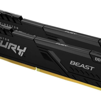 Kingston FURY Beast 16GB (2 x 8GB) 3200MHz DDR4 DIMM System Memory Black Heatsink