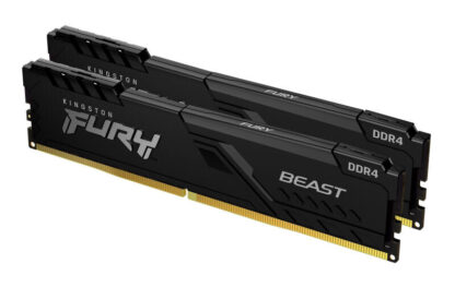 Kingston Fury Beast KF436C18BBK2/64 System Memory 64GB, 3600MHz, (2 x 32GB), DDR4, DIMM