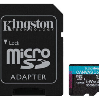 Kingston Canvas Go! Plus SDCG3/128GB 128GB Flash Card, UHS-1 (U3)