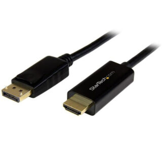 StarTech.com 3ft DP to HDMI cable - 4K