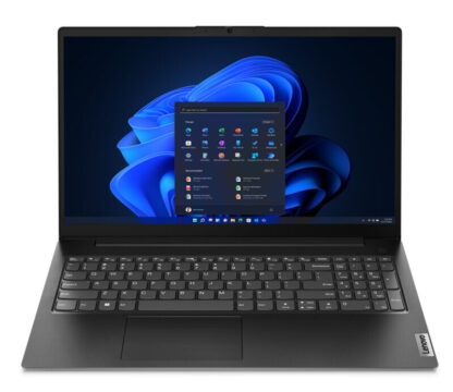 Lenovo V15 G4 82YU00L0UK Laptop, 15.6 Inch Full HD 1080p Screen, AMD Ryzen 5 7520U, 8GB RAM, 512GB SSD, AMD Radeon 610M Graphics, Windows 11 Pro