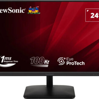 Viewsonic VA2408-MHDB 24 Inch IPS Monitor, Full HD, 100Hz, 1ms, USB Hub, VGA, HDMI, Displayport, VESA, Speakers