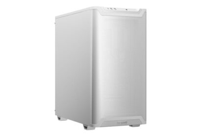 be quiet! Pure Base 501 Airflow White ATX Mid Tower Case with USB-A, USB-C, 2 x Pure Wings 2 140mm Black PWM Fans, Sleek Front Panel and Airflow Cover