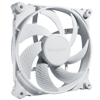 be quiet! Silent Wings 4 140mm PWM High-Speed Fan - Ultra-Quiet, High Air Pressure, Fluid-Dynamic Bearing, Anti-Vibration Mounting, White
