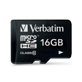 Verbatim 16GB Micro SDHC Class 10/U1 Card