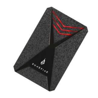 SureFire 2.5  Gaming Bunker SSD USB 3.2 Gen 1 1TB Black
