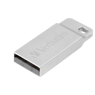 Verbatim USB Drive 2.0 Metal Executive 16GB Silver USB A