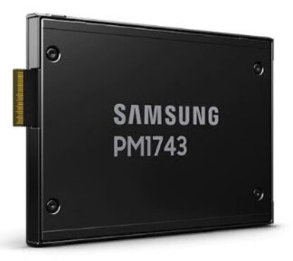 Samsung Enterprise 1.9TB PM1743 PCIE5.0 2.5” SSD