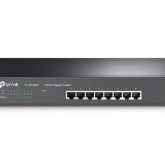 TP-Link TL-SG1008 network switch Unmanaged Gigabit Ethernet (10/100/1000) Black