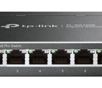 TP-Link TL-SG108E network switch Managed L2 Gigabit Ethernet (10/100/1000) Black