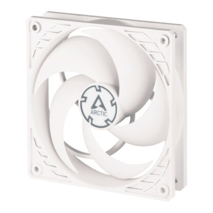 Arctic P12 12cm Pressure Optimised PWM PST Case Fan w/ Cable Splitter, Fluid Dynamic, 200-1800 RPM, White