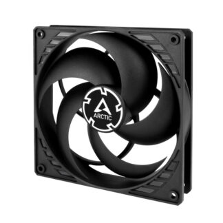 Arctic P14 14cm Pressure Optimised PWM PST Case Fan w/ Cable Splitter for Continuous Operation, Black, Dual Ball Bearing, 200-1700 RPM