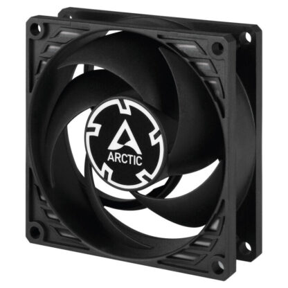 Arctic P8 8cm Pressure Optimised PWM PST Case Fan w/ Cable Splitter, Black, Fluid Dynamic, 200-3000 RPM