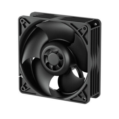 Arctic S12038-4K 12cm PWM Server Fan for Continuous Operation, Black, Dual Ball Bearing, 600-4000 RPM