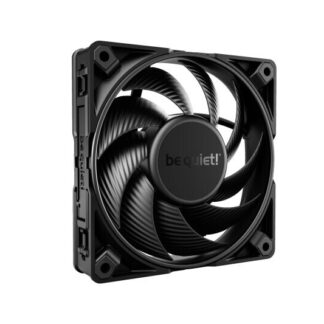 Be Quiet! (BL098) Silent Wings Pro 4 12cm PWM Case Fan, Black, Up to 3000 RPM, 3x Speed Switch, Fluid Dynamic Bearing