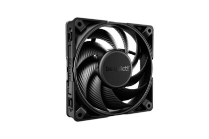 Be Quiet! (BL098) Silent Wings Pro 4 12cm PWM Case Fan, Black, Up to 3000 RPM, 3x Speed Switch, Fluid Dynamic Bearing
