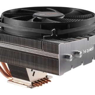 be quiet! Shadow Rock TF 2 Fan CPU Cooler, Universal Socket, Silence-Optimized 135mm PWM Black Cooling Fan, 1400RPM, 5 Heat Pipes, 160W TDP, Space Saving Top-Flow Design