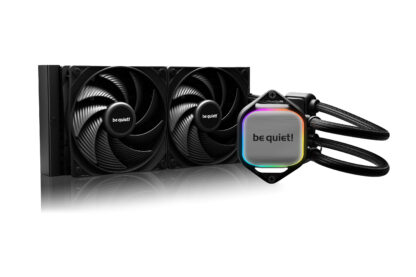 be quiet! Pure Loop 2 240mm AIO CPU Water Cooler, Universal Socket, 240mm Radiator, Pure Wings 3 120mm PWM high-speed fans, 2100RPM, ARGB, 3-year manufacturers warranty