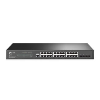 TP-Link JetStream TL-SG3428 24-Port Metal Gigabit L2+ Managed Switch with 4 SFP Slots