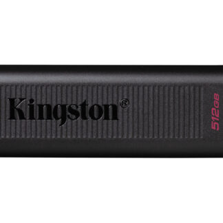 Kingston DTMAX/512GB DataTraveler Max 512GB USB-C USB Drive, USB3.2, Gen2, 1000MB/s, Black, Retail Boxed