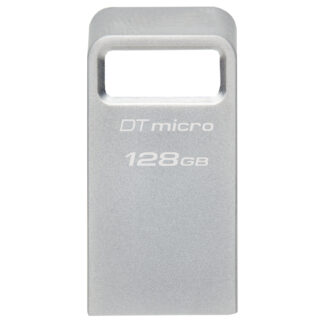 Kingston DTMC3G2/64GB 128GB DataTraveler Micro USB Flash Drive, USB 3.2, Metal Casing, Up to 200MB/s