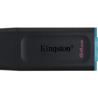 Kingston DataTraveler Exodia 64GB USB 3.2 Black with Cyan loop USB Flash Drive