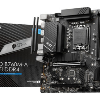 MSI PRO B760M-A WIFI DDR4 motherboard Intel B760 LGA 1700 micro ATX