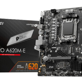 MSI PRO A620M-E motherboard AMD A620 Socket AM5 micro ATX