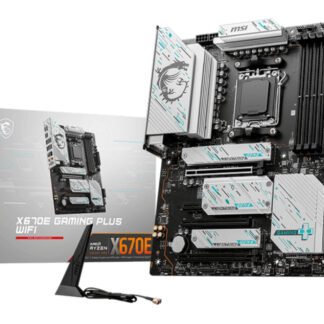 MSI X670E GAMING PLUS WIFI motherboard AMD X670 Socket AM5 ATX